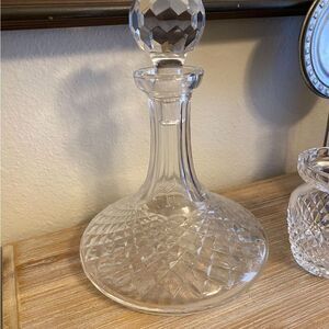 Elegant Waterford crystal yacht decanter Luxury bougie fancy barware